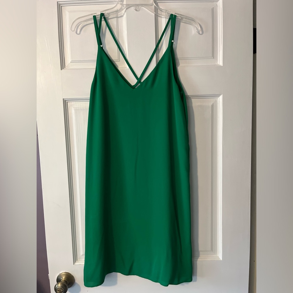 Green Topshop Light Flowy Dress